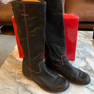 Stunning kickers high boots size 10